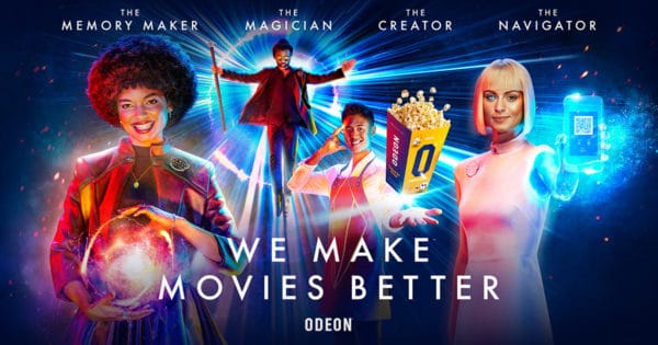 Odeon Cinemas’ Brand Creative Platform Promotes the Magic of Movies
