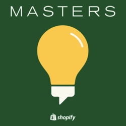 Shopify Masters logo from home page