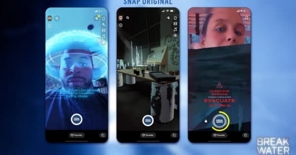 Snap Original Breakwater Set to Debut With an AR Lens for Each Episode