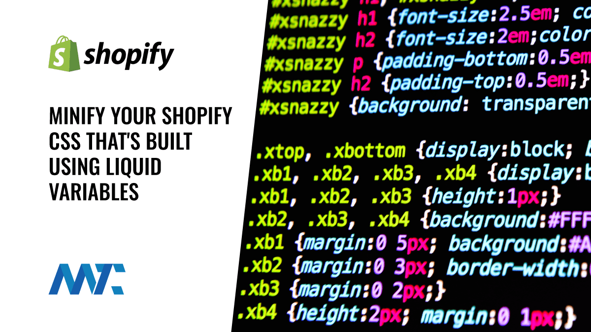 Minify Script for Shopify Liquid CSS Files