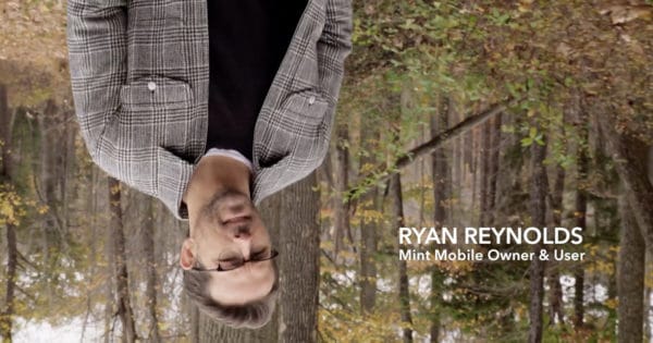 Why Ryan Reynolds’ Mint Mobile Flipped an Old Ad Upside-Down for Super Bowl Sunday